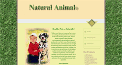 Desktop Screenshot of naturalanimal.com